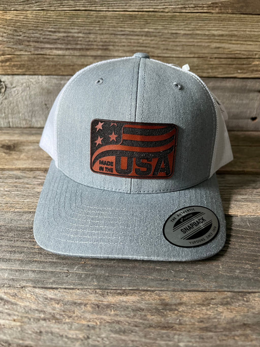 US Flag Leather Patch Digi Camo Hat — Savannah Moss Co.