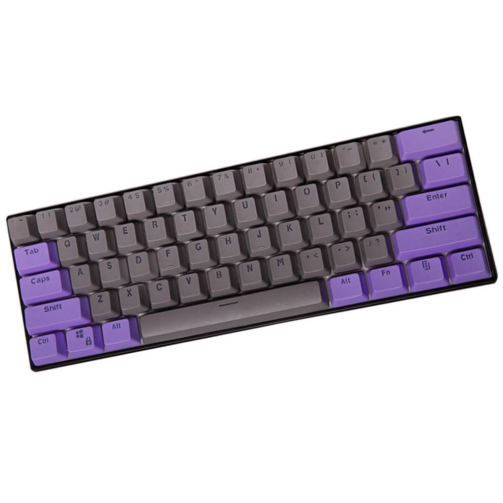 Ducky One 2 Mini Keycaps Backlight Gray and purple keycaps | Diykeycap