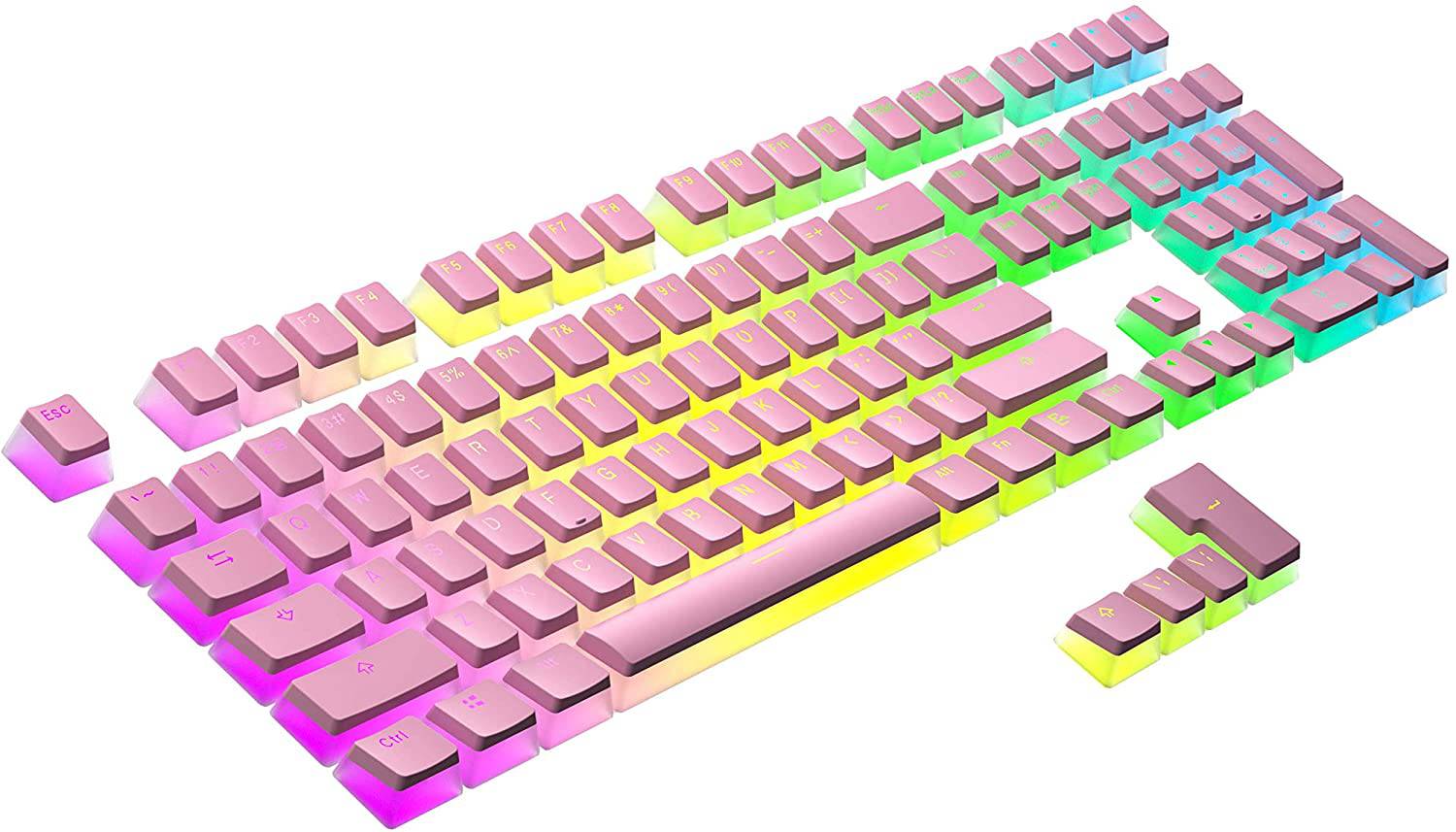 Pink Pudding keycaps