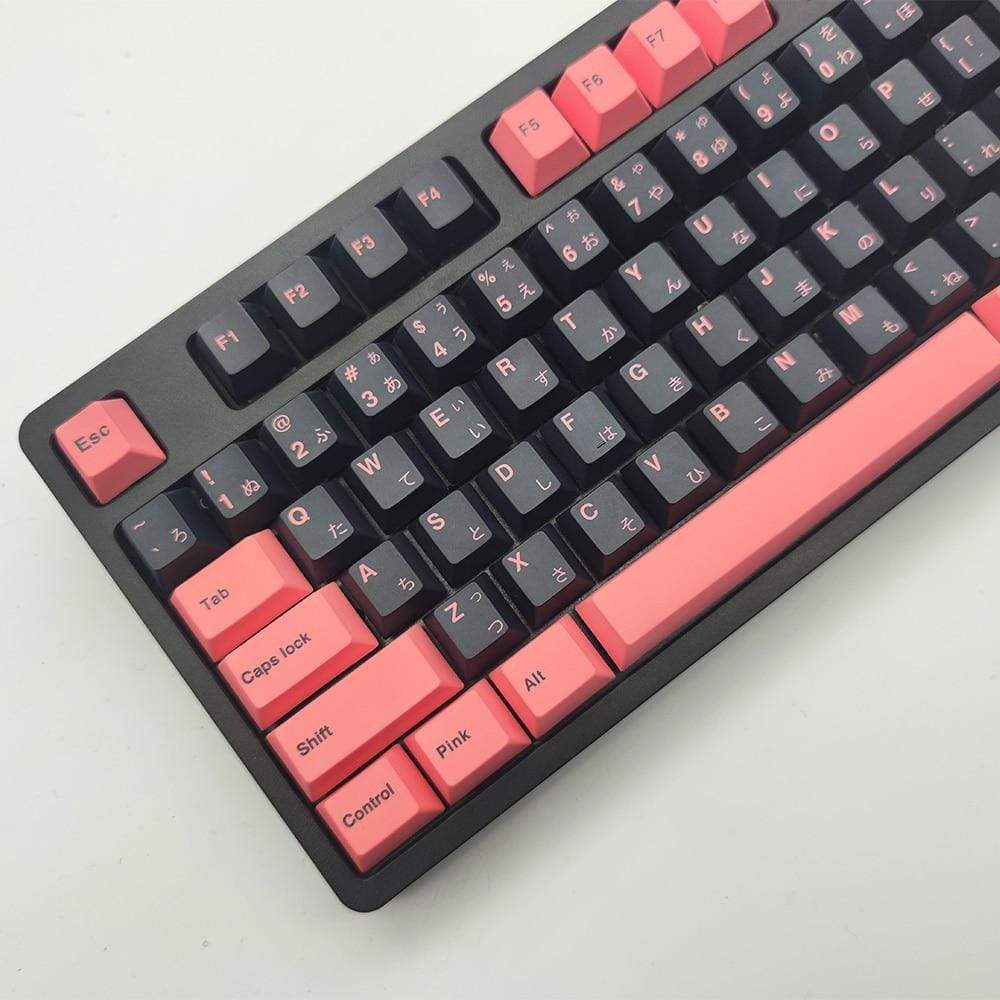 Black Pink Keycap