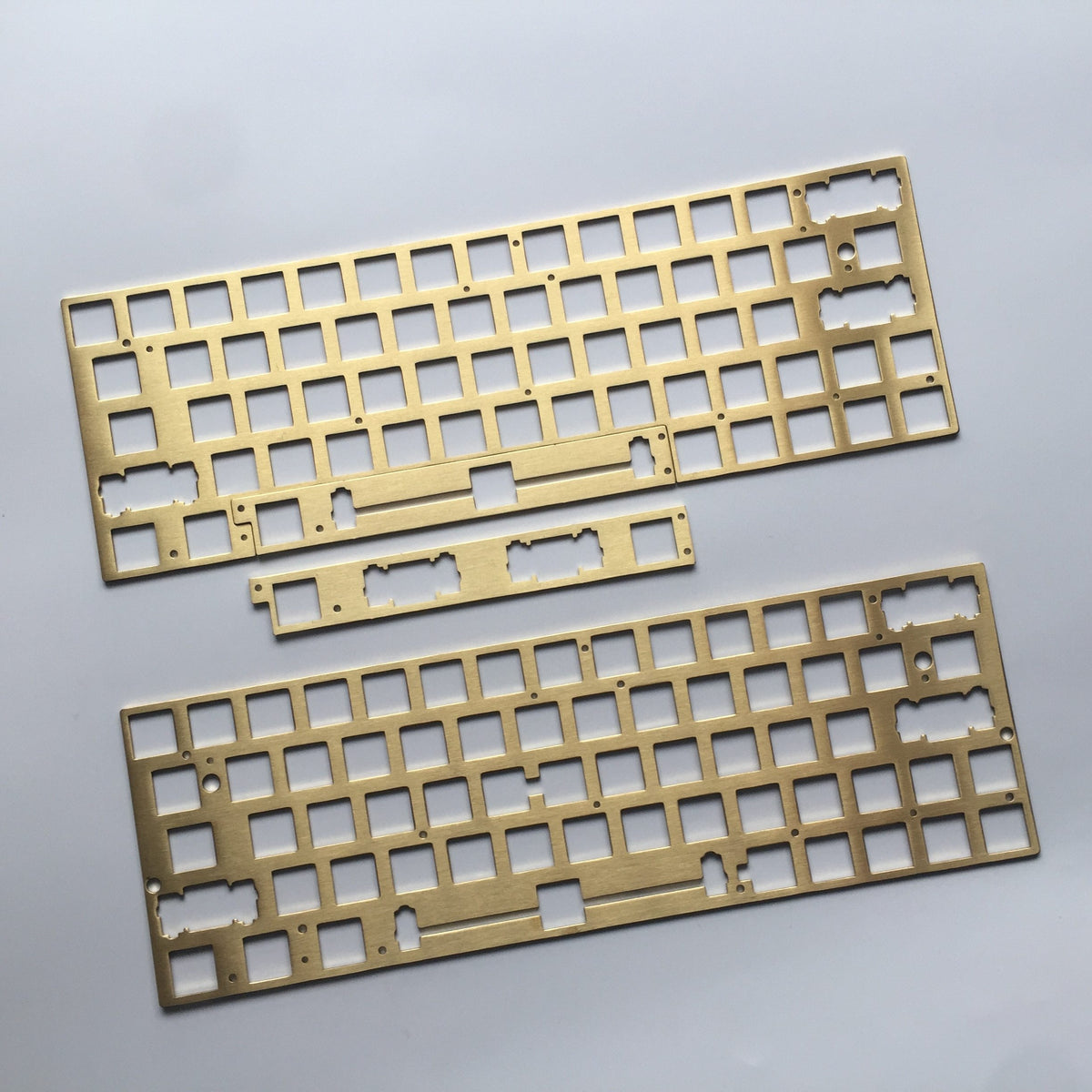 Brass Plate-Mounted Steel Plate Stabilizer - Diykeycap