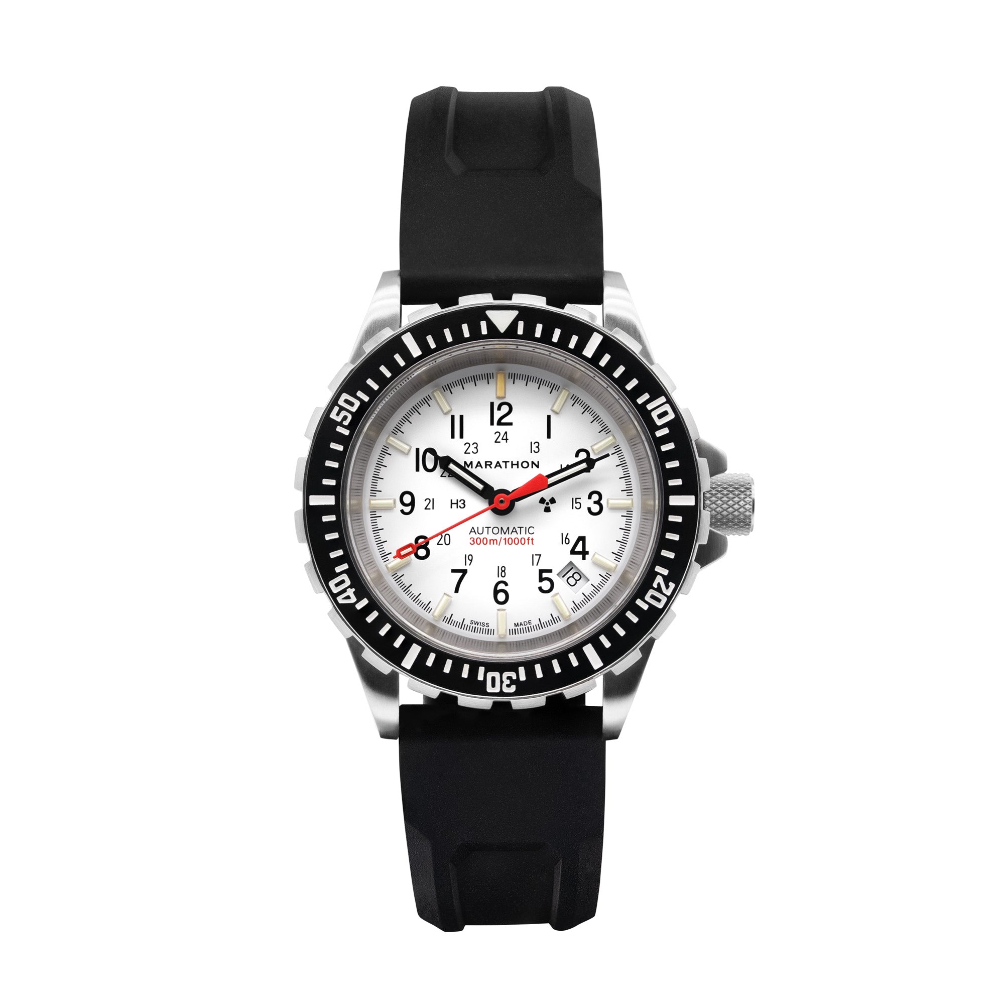 46mm Jumbo Diver/Pilot's Automatic Chronograph (CSAR) – Marathon Watch