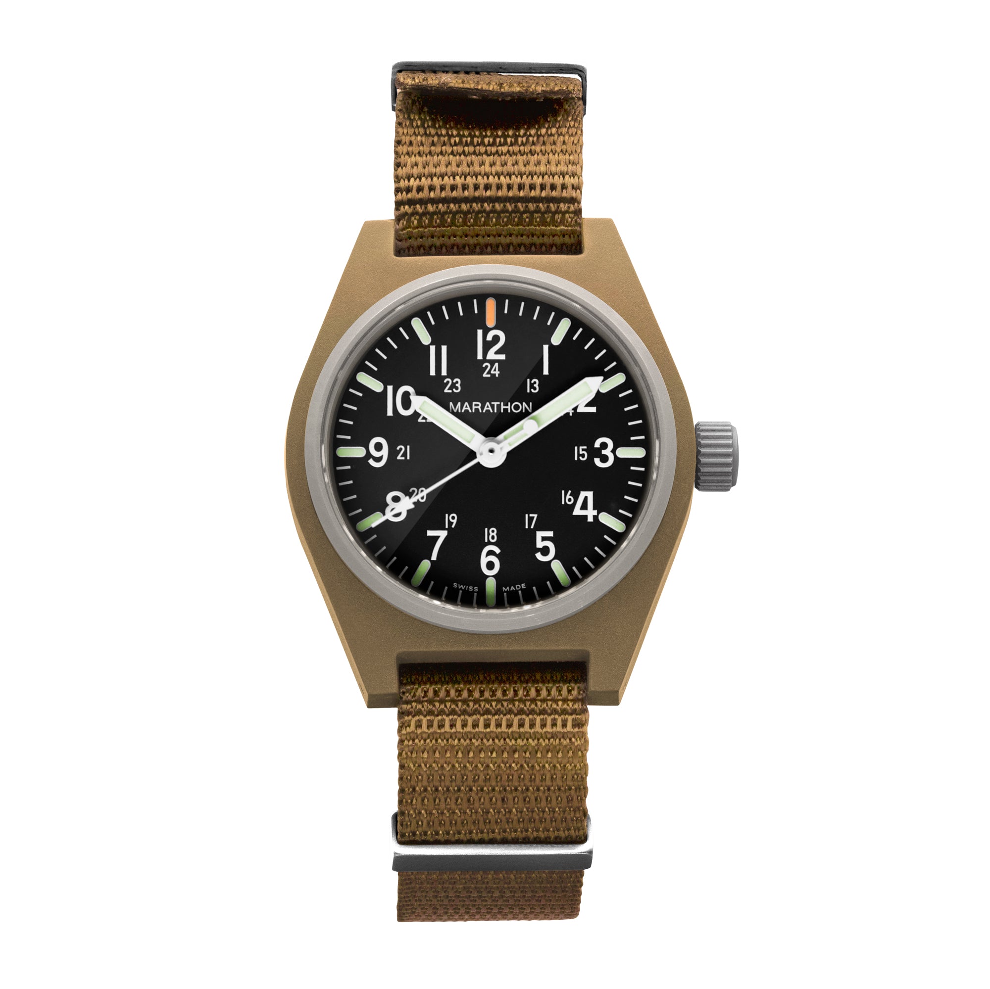 34mm Desert Tan General Purpose Quartz (GPQ) – Marathon Watch