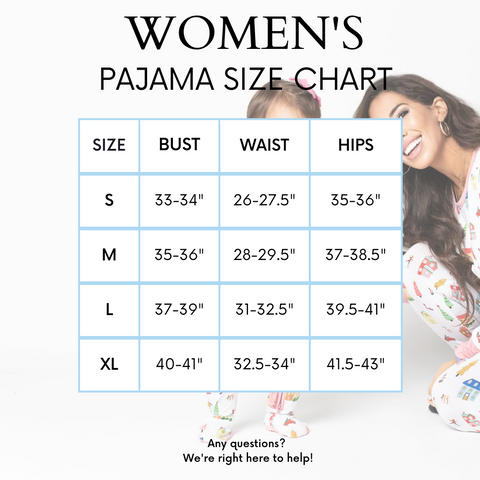 House of LooLous Women's Pajama Size Chart 