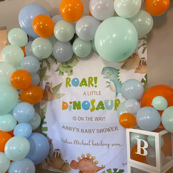 Dinosaur Baby shower backdrop