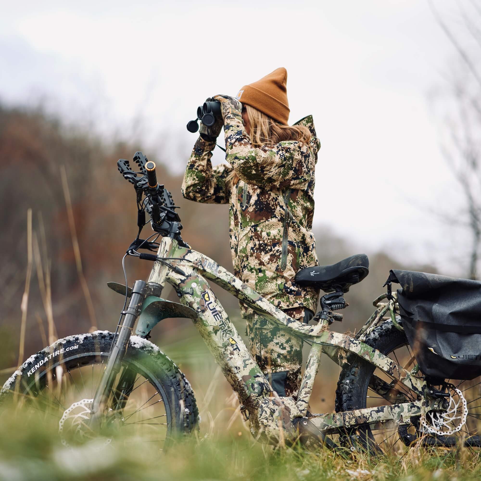 Off-Road Comfort | The comfort saddle, when combined with the Kinekt suspension seat post, ensures the utmost comfort during all your off-road adventures.