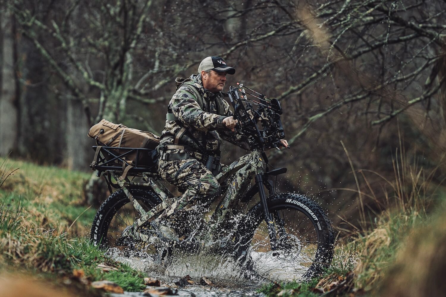 Cargo Potential | Maintain a clutter-free ride by safely stowing bags and equipment in the cargo basket.