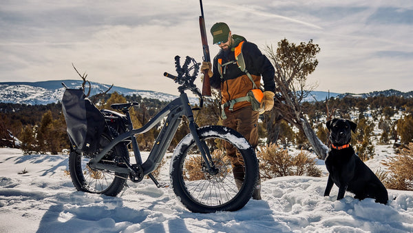 quietkat electric bike for hunting winter