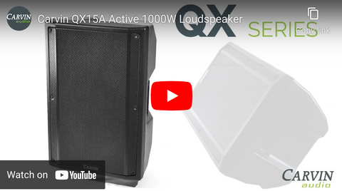 Explore the Features and Benefits of the QX15A Active 15-Inch Loudspeaker