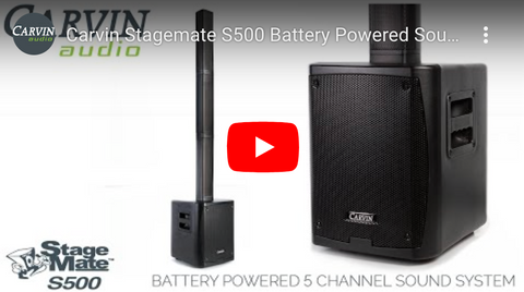 S500 400W Battery Powered System Demo Video