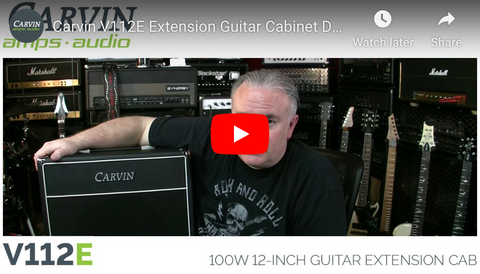 The Tone King Demos the V112E Guitar Extension Cabinet
