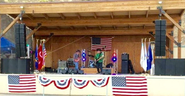 Stoney Ridge Pavilion Using Carvin Audio twelve TRx3210A