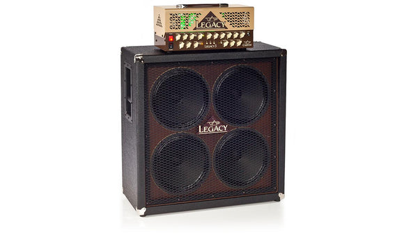 Carvin Steve Vai Legacy 100W half stack guitar amp with bottom cabinet celestion vintage 30 speakers