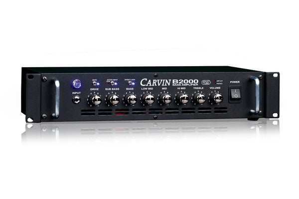 Carvin B2000 mono block bass amplifier