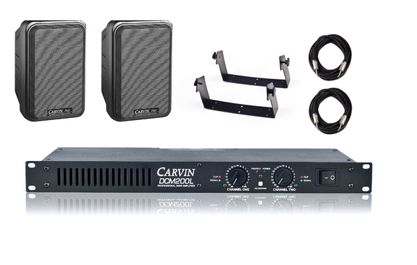 Carvin Audio PM5B Outdoor Speaker Package