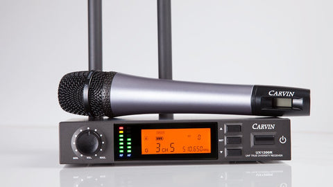 Carvin Audio UX1200MC Wireless Handheld Microphone System