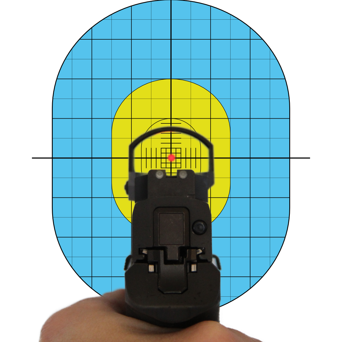 Red Dot on Reactive Target