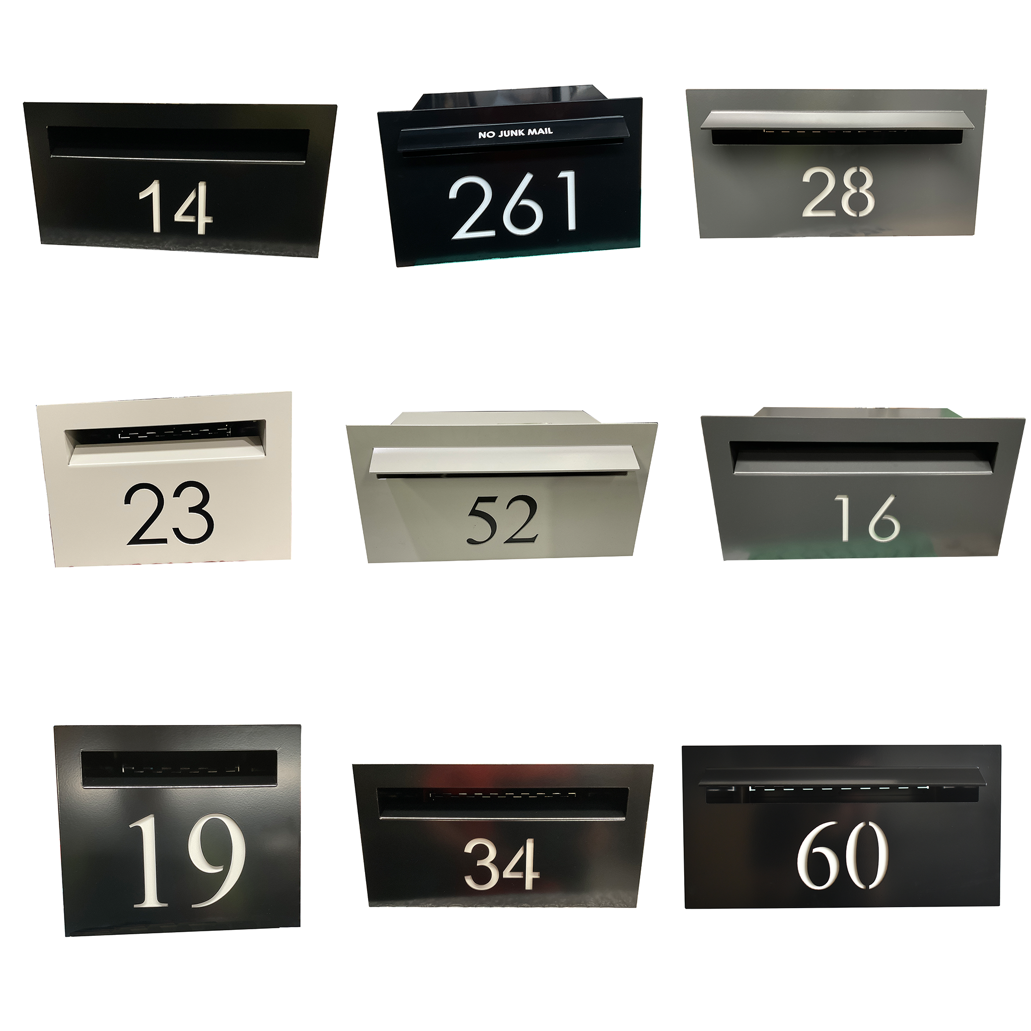 custom letterbox faceplates option 1