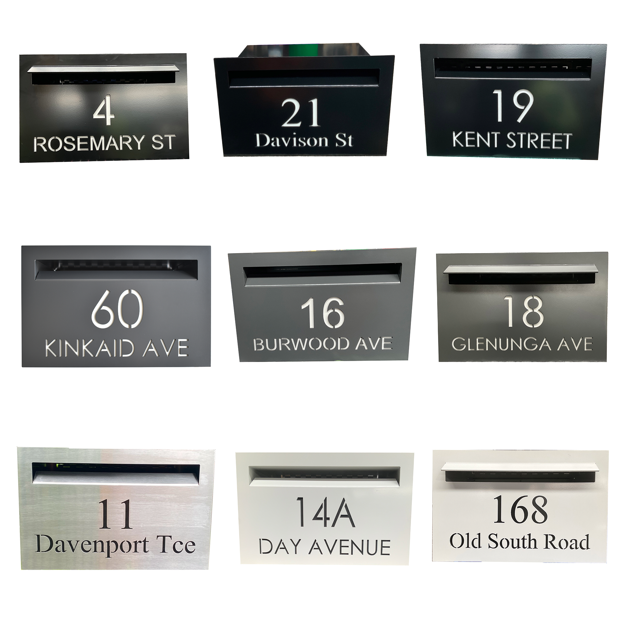 custom letterbox faceplates option 1