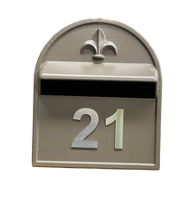 grange letterbox head jasper stainless steel number 21