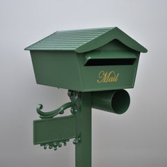 kooyonga freestanding letterbox green