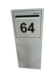 parcel box windspray vinyl black number 64