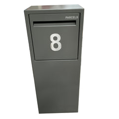 parcel box stainless steel number 8