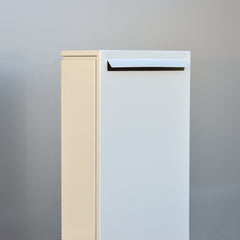 pillar letterbox shale grey