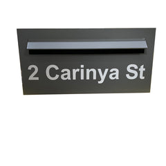 superior monument vinyl address label 2 carinya st