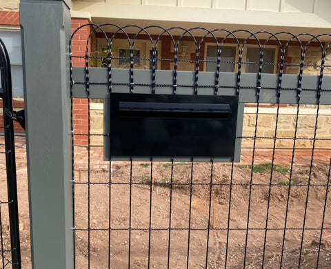 superior letterbox in emu fence