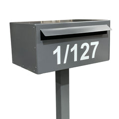 ultimo letterbox monument vinyl white number 1/127