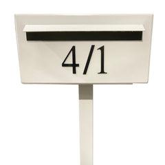 ultimo letterbox surfmist bolt on black 1number 4/1