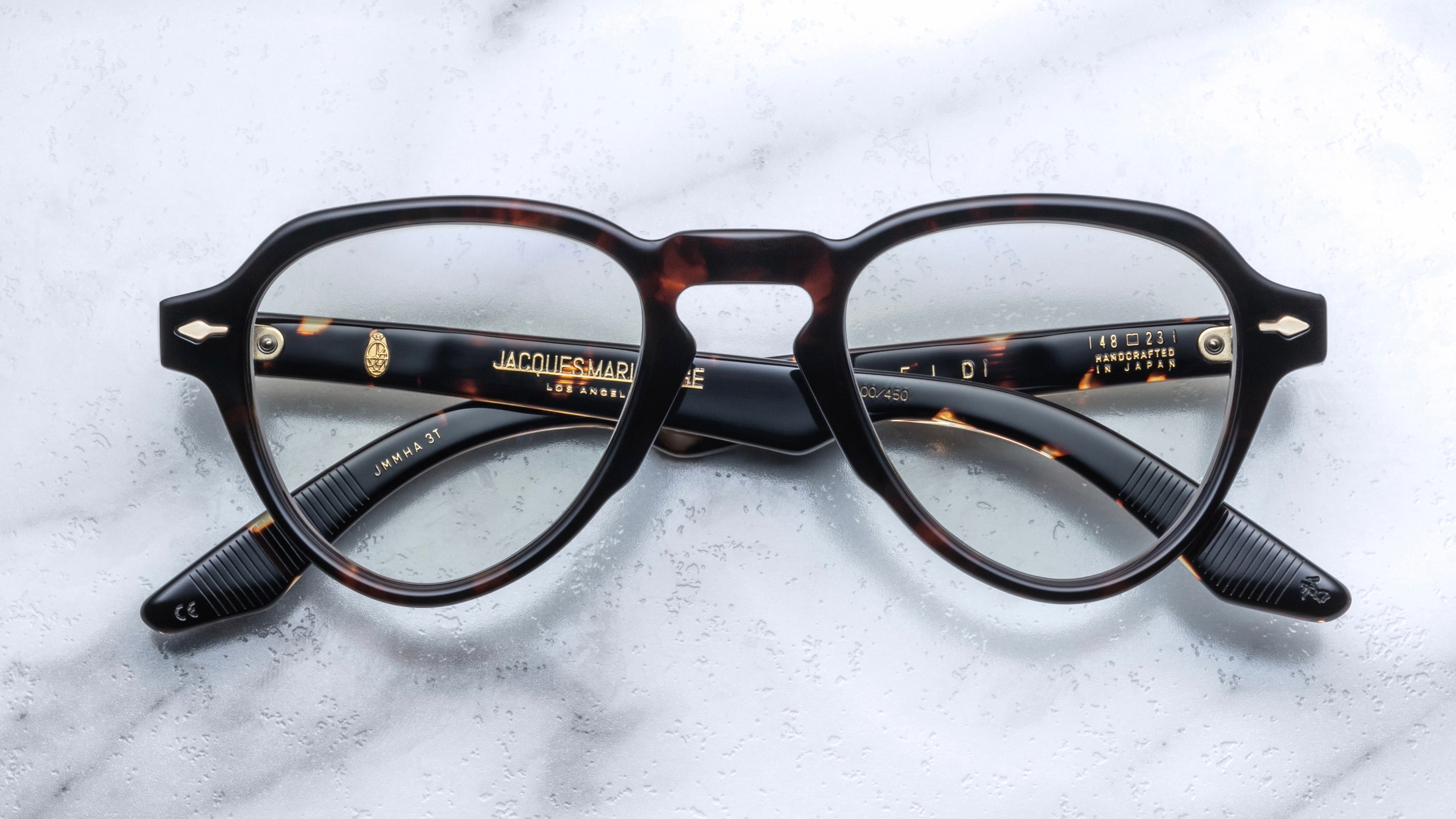 Jacques Marie Mage Hatfield - Dark Havana | Eyeglasses | Black