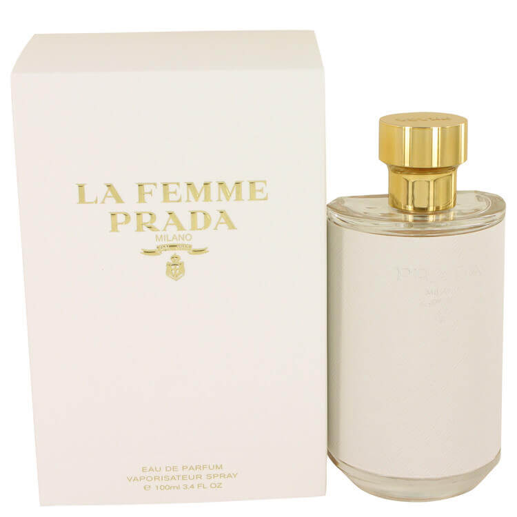 prada la femme white