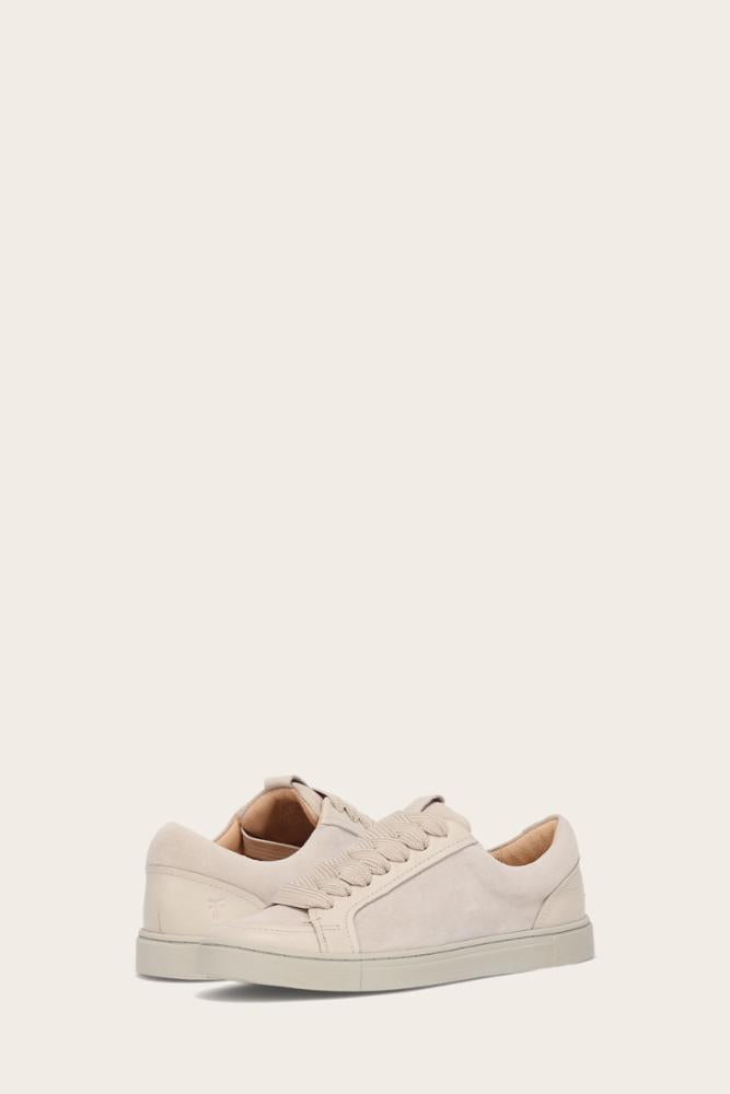 Frye Lena Zip Low Slip On White Women's Sneakers Shoes Casual - Size 9 NWOB  