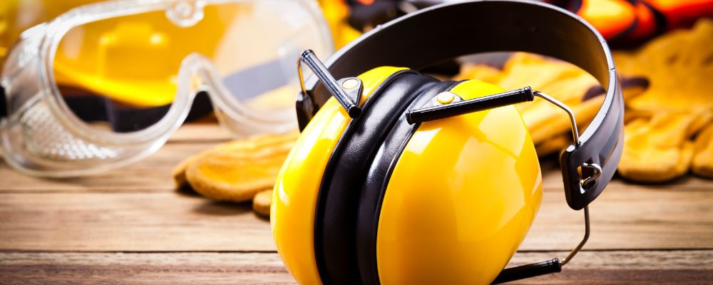 Earmuffs suits for construction work