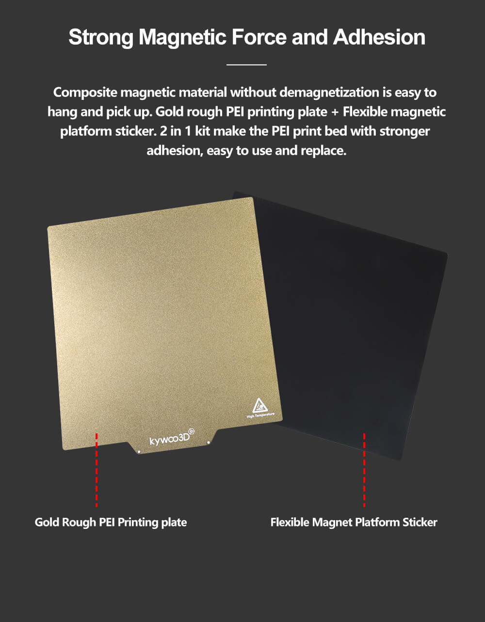 PEI Sheet Build Plate For 3D Printing Introduction