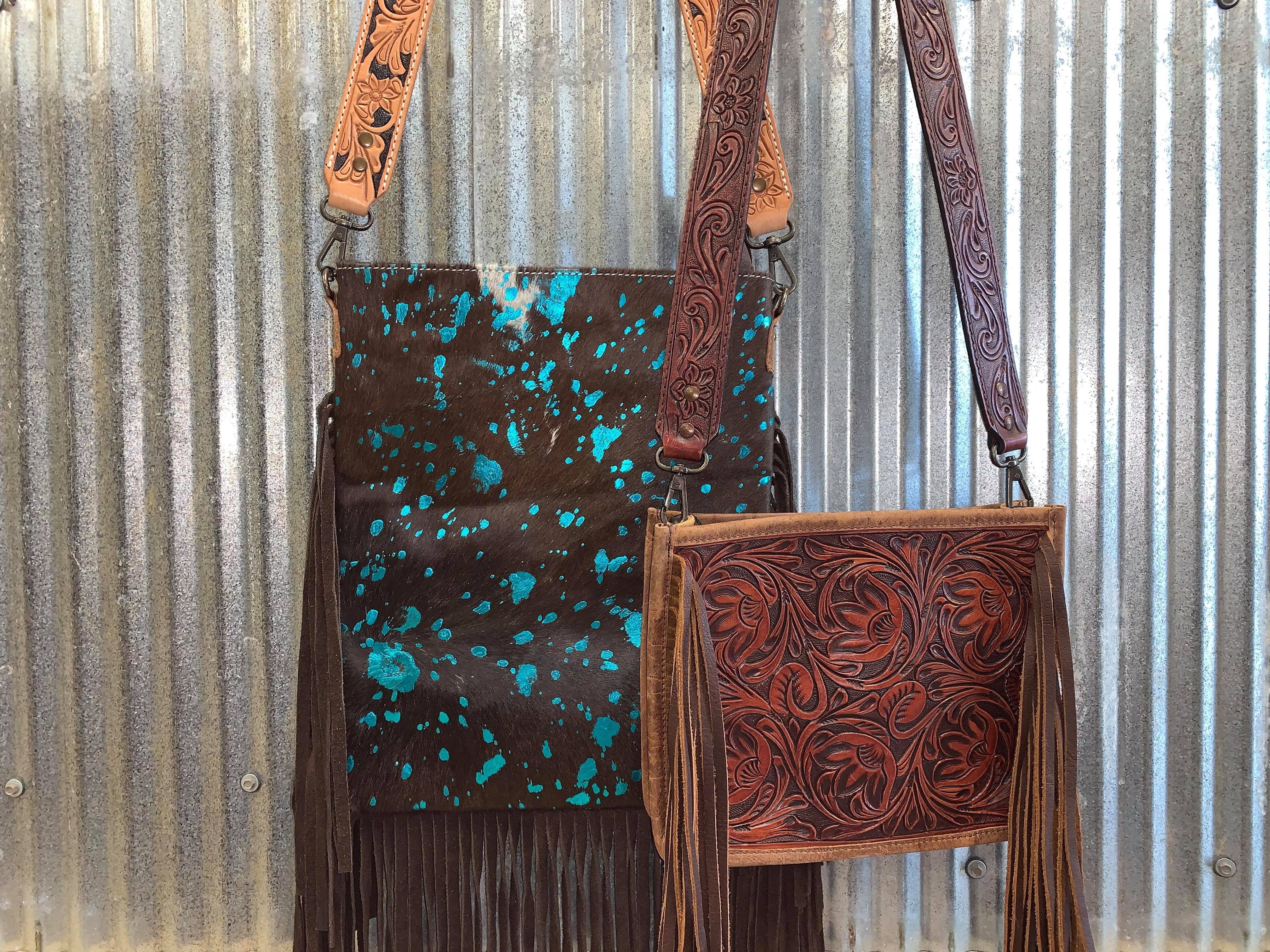 Trinity Ranch Concealed Carry Cowhide and Leather Purse – Twisted T Western  & More