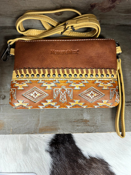 The STS Aztec Remnants Wool & Leather Makeup Bag – Shop Envi Me