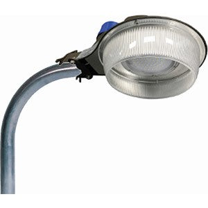 An LED area light with photocell