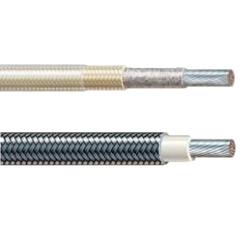 Two strands of high temperature wire