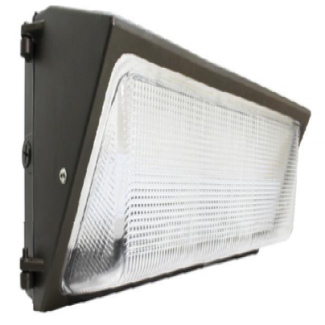 An LED non-cutoff wallpack