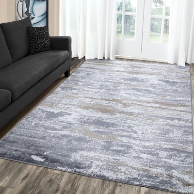 Monaco 1944 Navy Blue & Grey Area Rug – The Rugs Outlet Canada