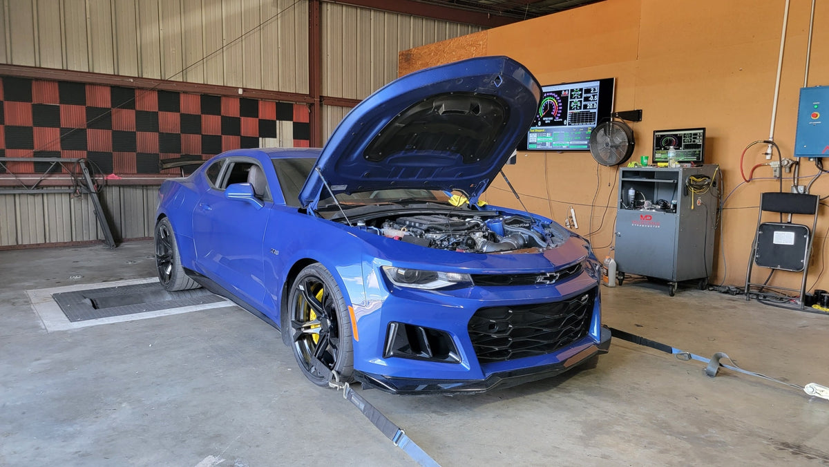 5th Generation Camaro on a dyno