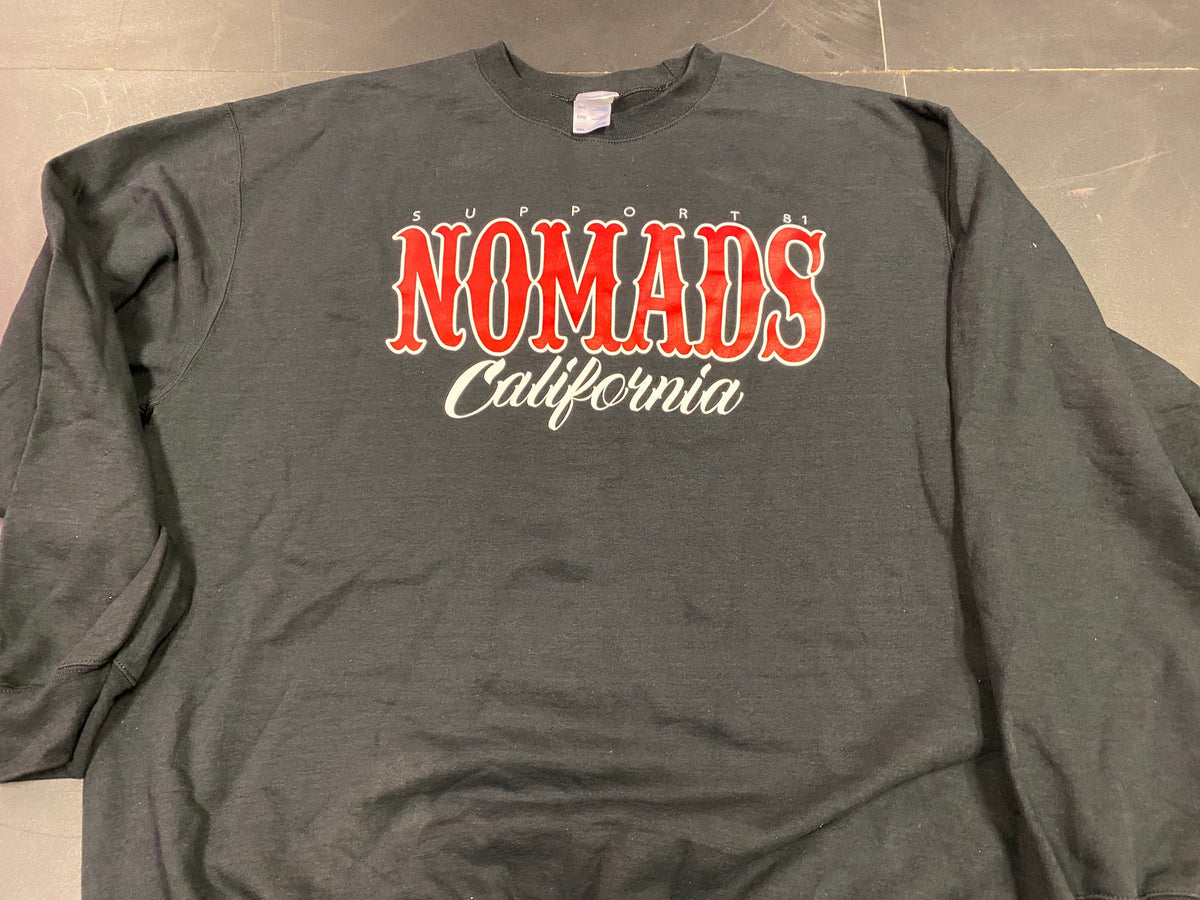 California Nomads support 81 crew neck – 81 Nomads California Support