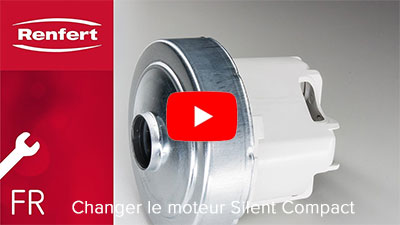 Comment changer le moteur Silent Compact Renfert