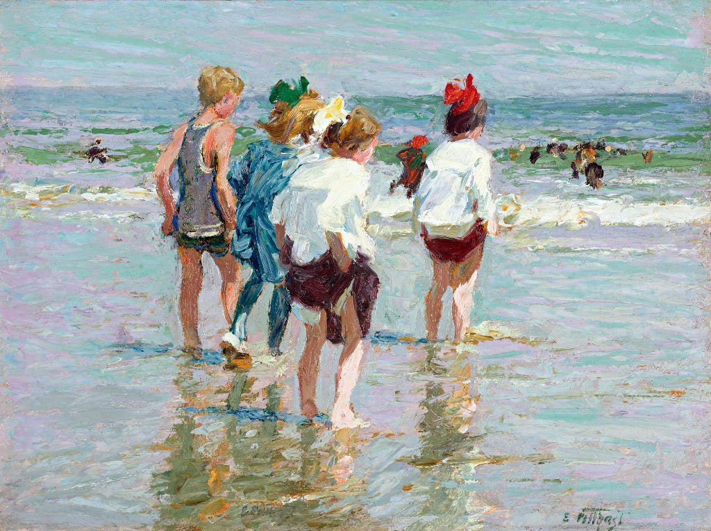 'Summer Day, Brighton Beach', Edward Henry Potthast