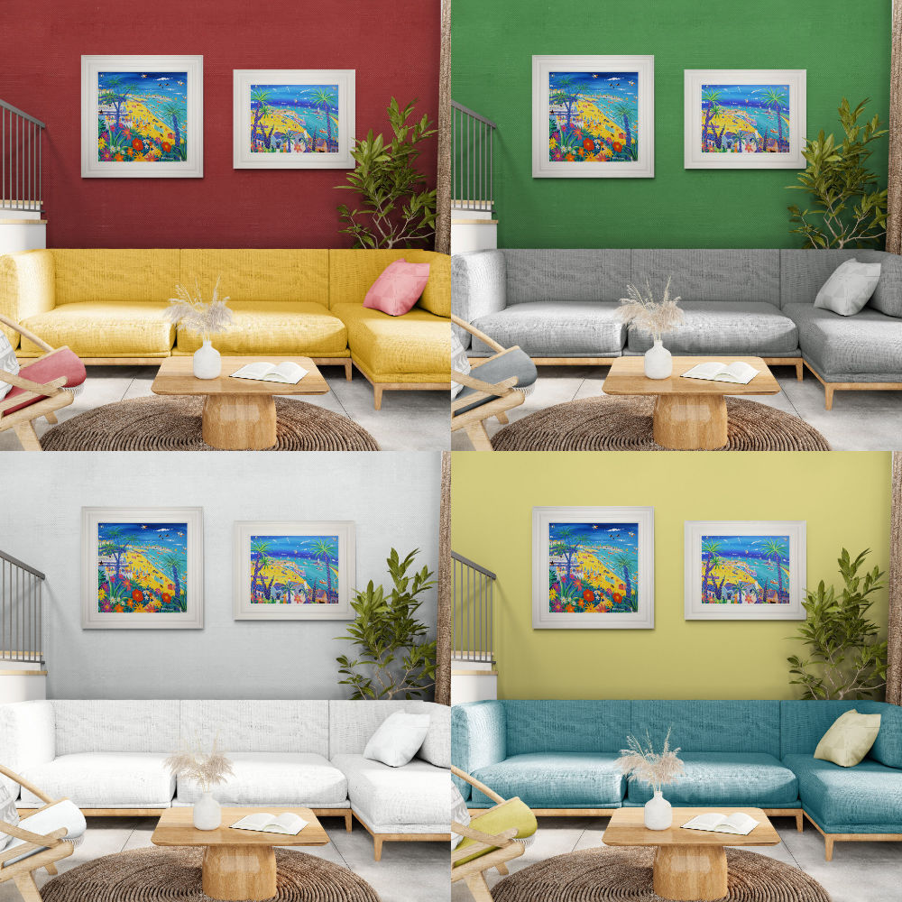 images of room set in different colours