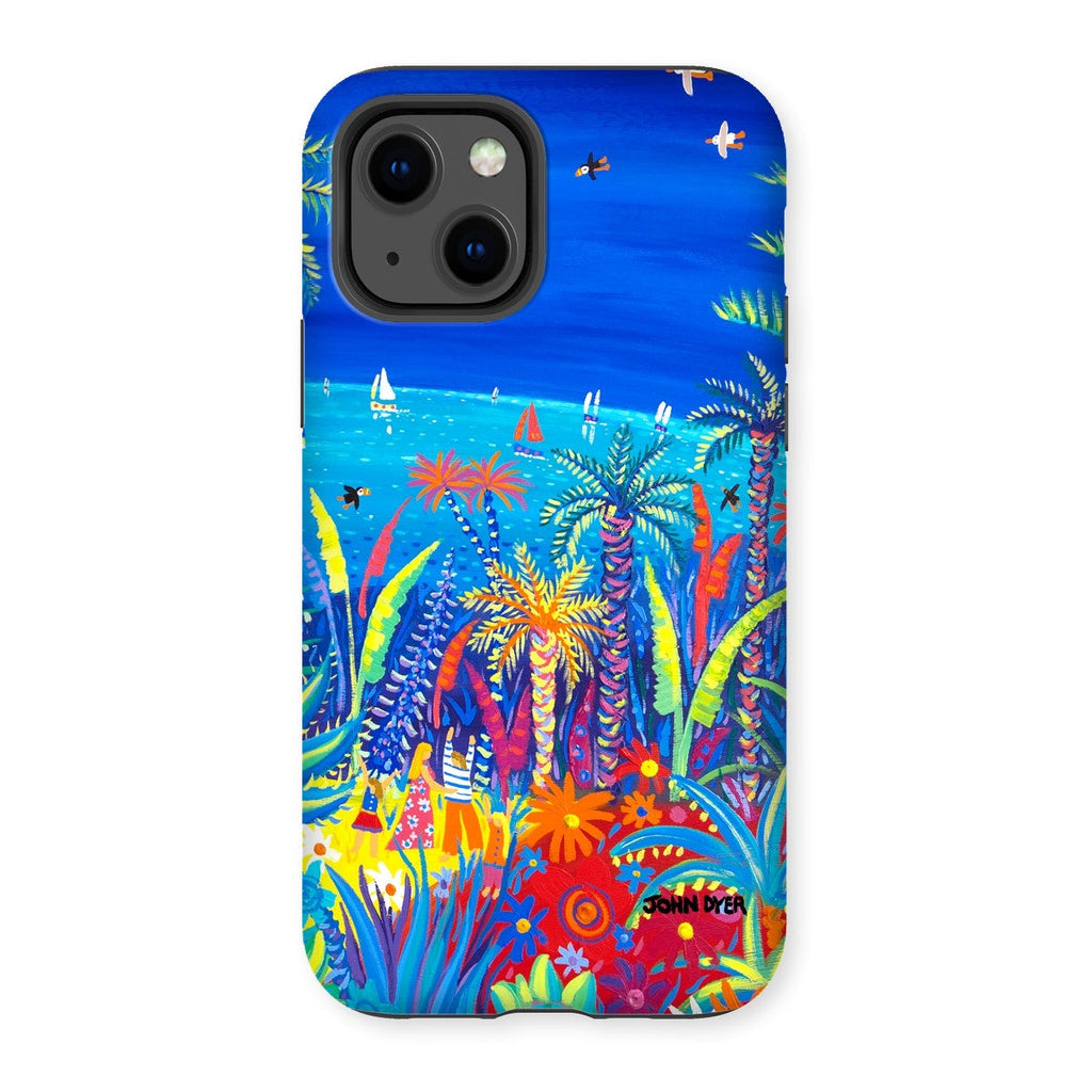 Tough Art Phone Case. Tresco Abbey Gardens. Artist John Dyer. Cornwall Art Gallery