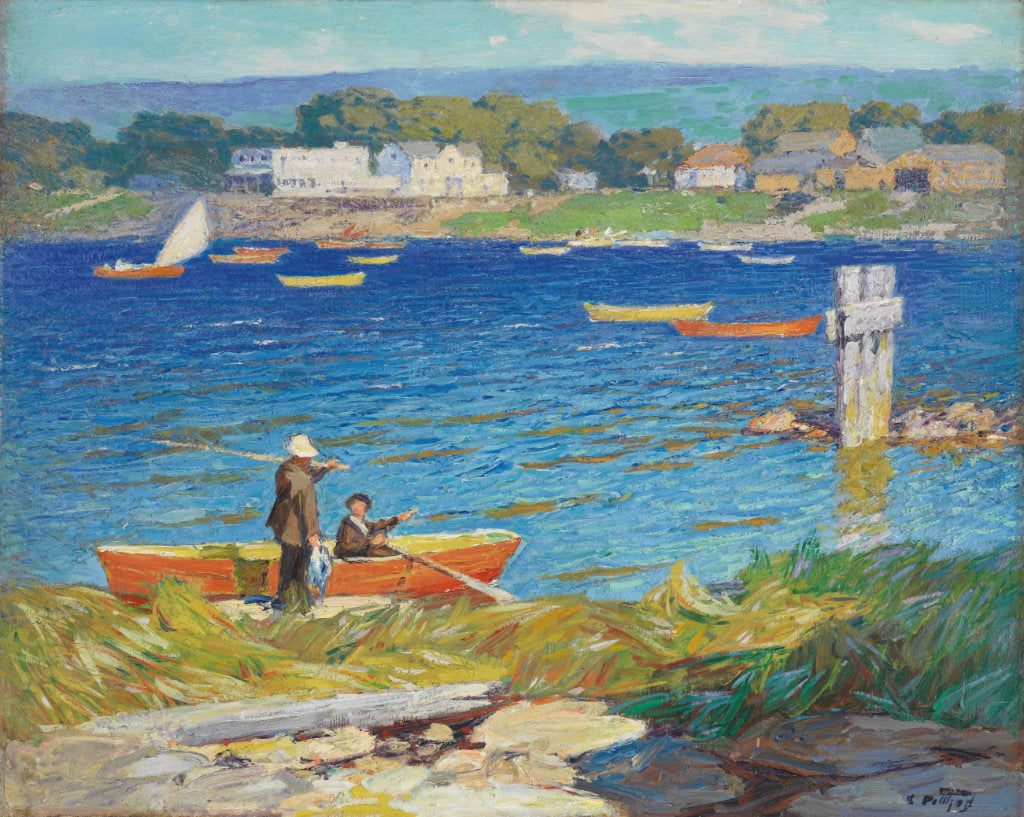 "A Day's Fishing" by Henry Potthast